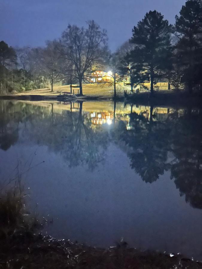 Refuge Ranch Retreat Log Cabin Lake 53+ Acres لوكوست غروف المظهر الخارجي الصورة